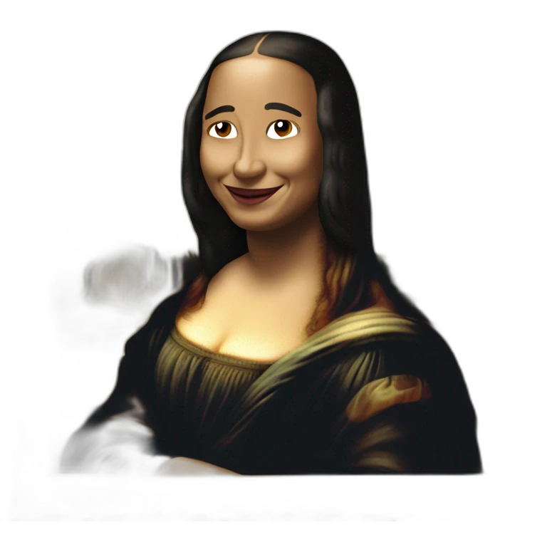 Mona lisa emoji
