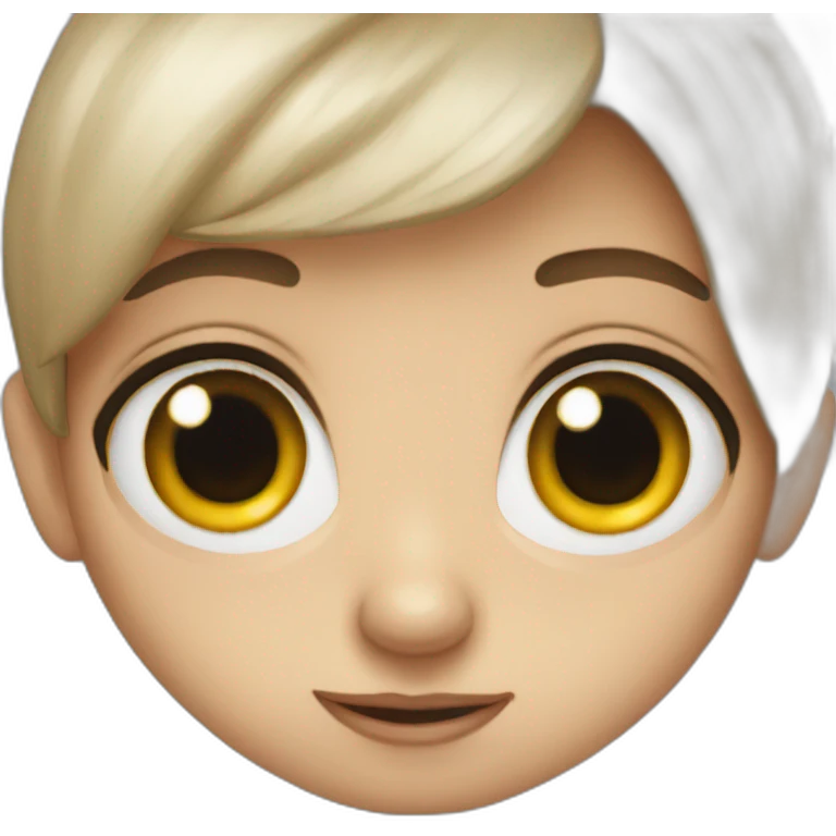 big eyes emoji