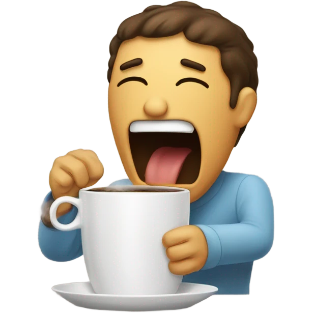 ☕️🥱 emoji