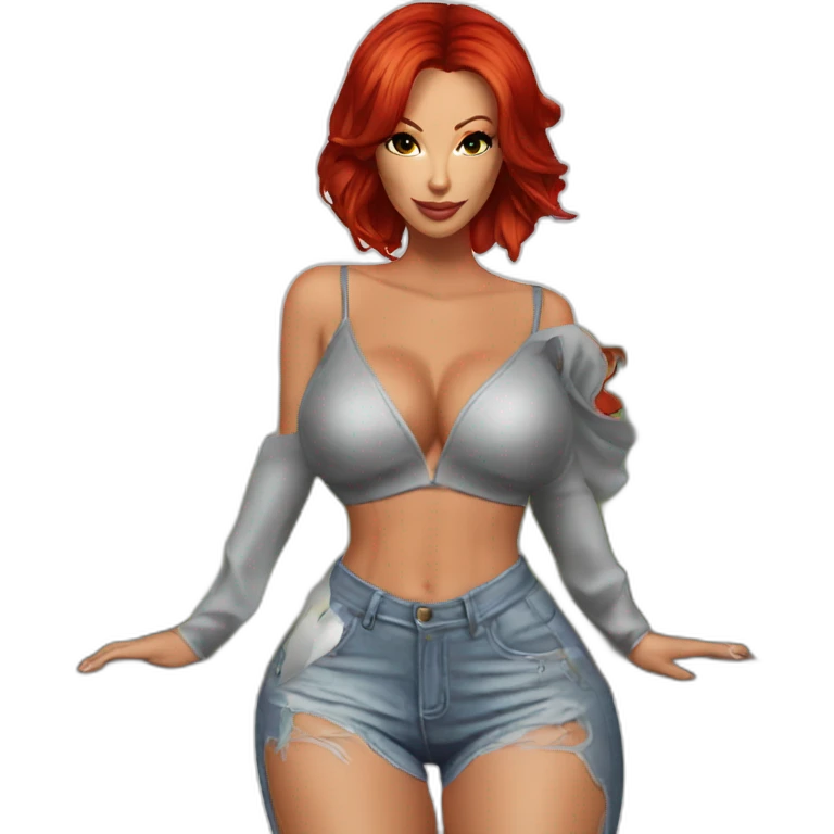 Bianca Beauchamp full body emoji
