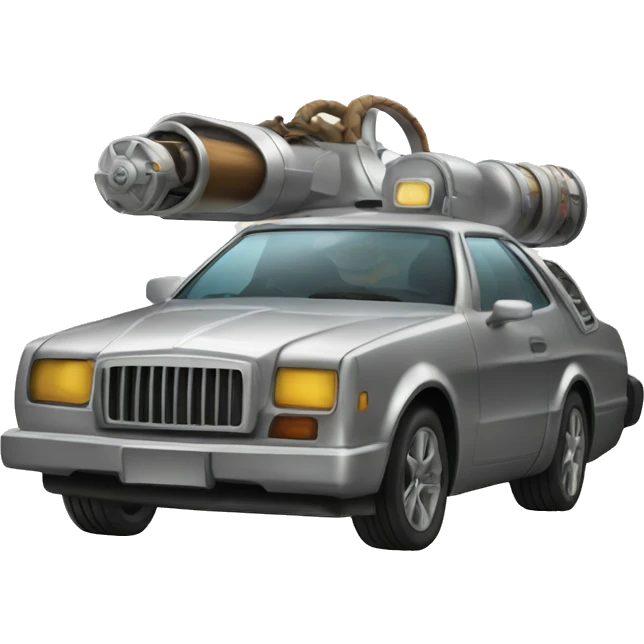Time Machine car emoji