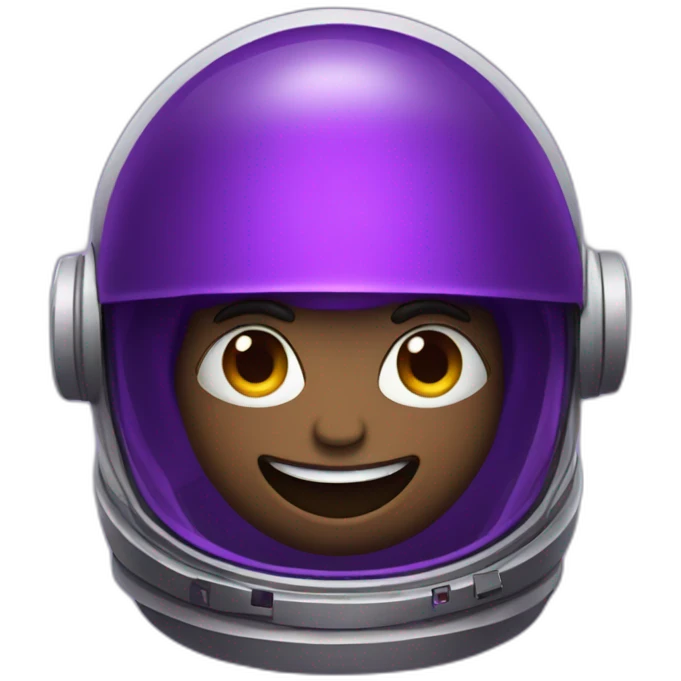 purple funny spaceman emoji