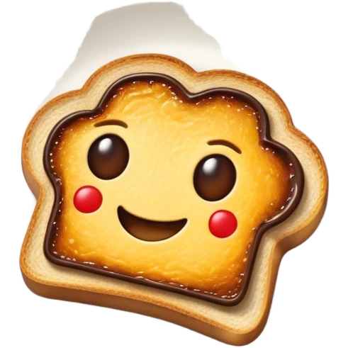 Vegemite on Toast Cinematic Realistic Vegemite on Toast Dish Emoji, depicted as a toasted slice of bread generously spread with Vegemite, rendered with warm textures and crisp details that capture its uniquely Australian flavor. emoji