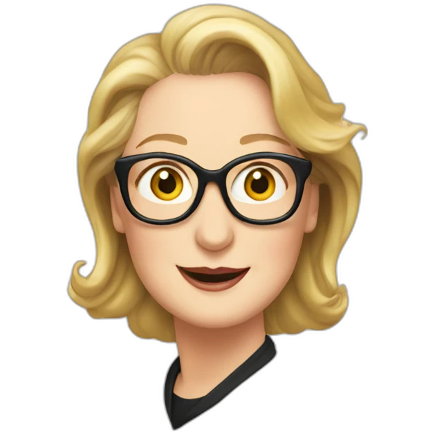 merryl streep emoji