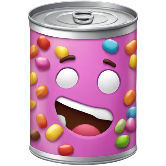 Can of candy emoji