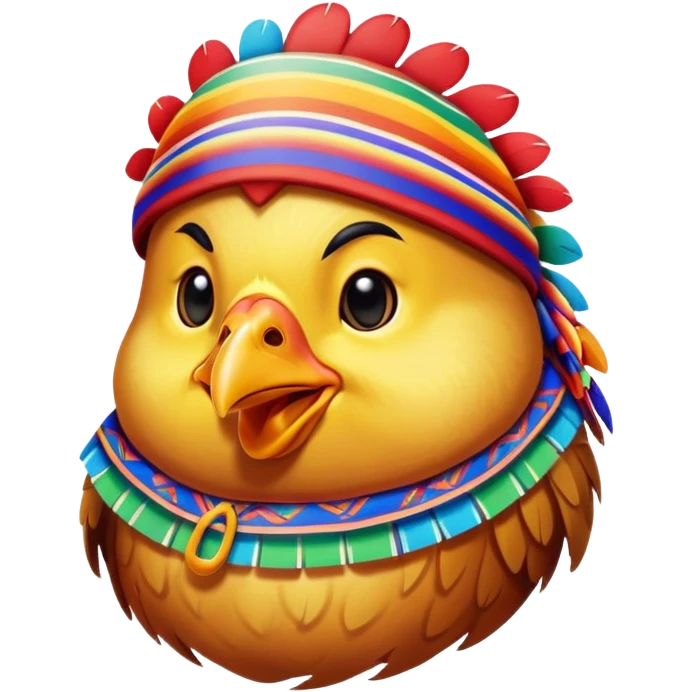 Pollo sarape emoji