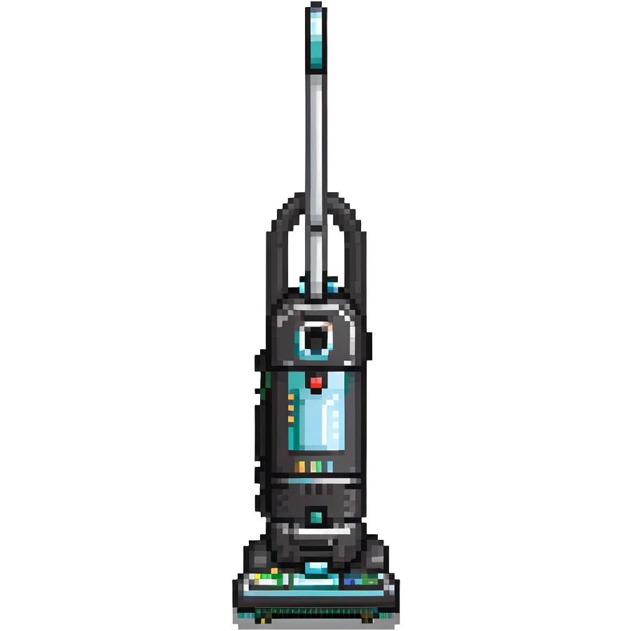 Upright vacuum cleaner emoji