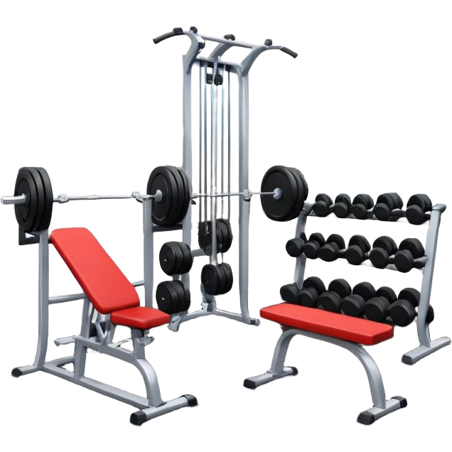 pesa gym discos sin persona emoji