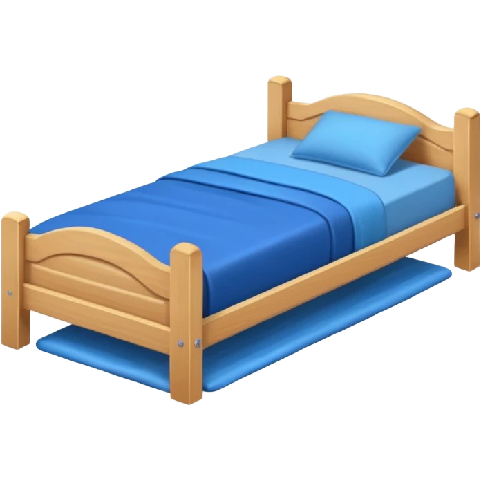 bed for kid emoji