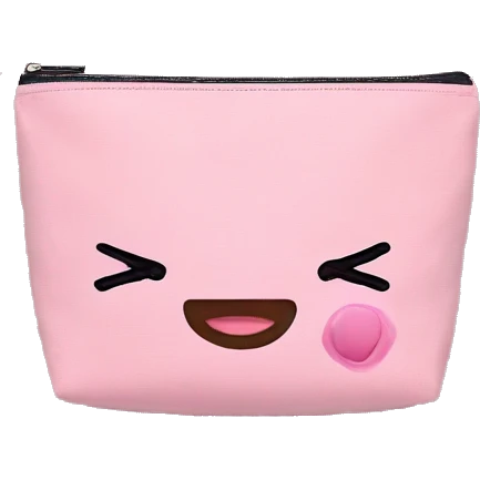  pink makeup bag emoji