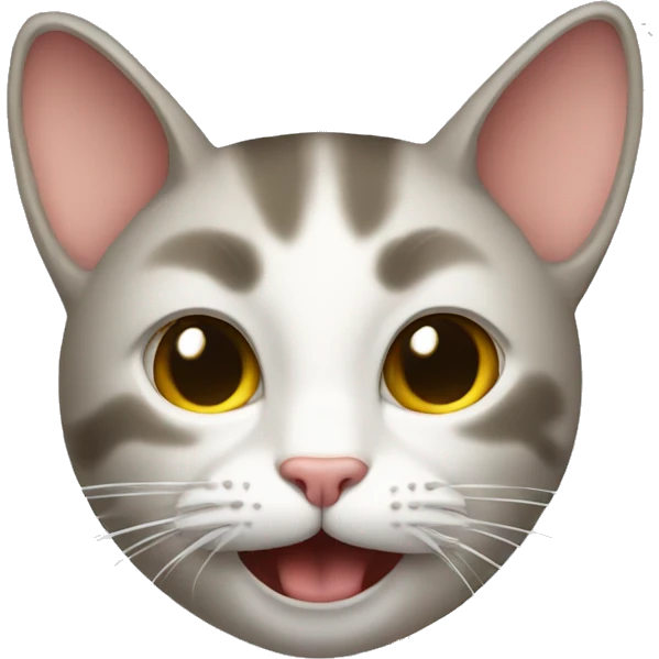 cat eating mouse emoji