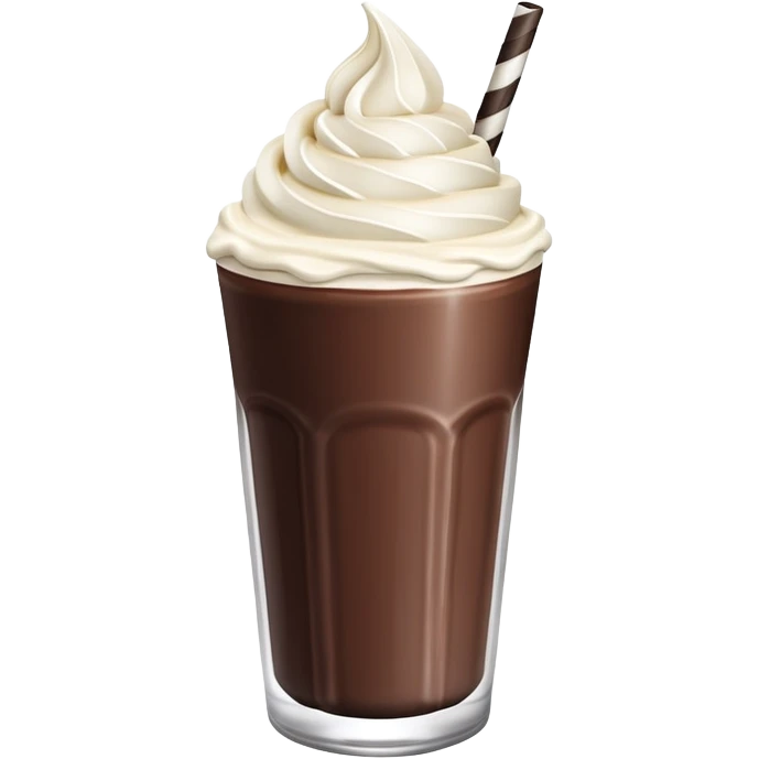 Oreo milk shake emoji