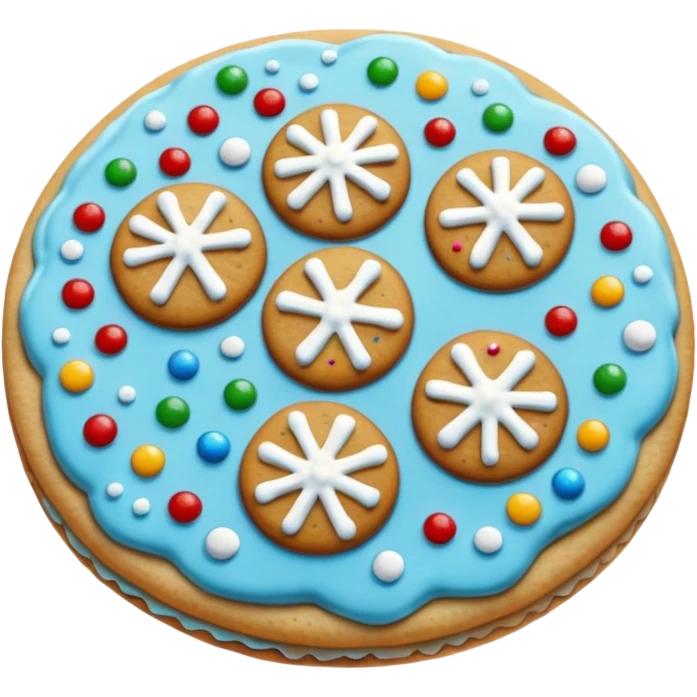 christmas cookie emoji