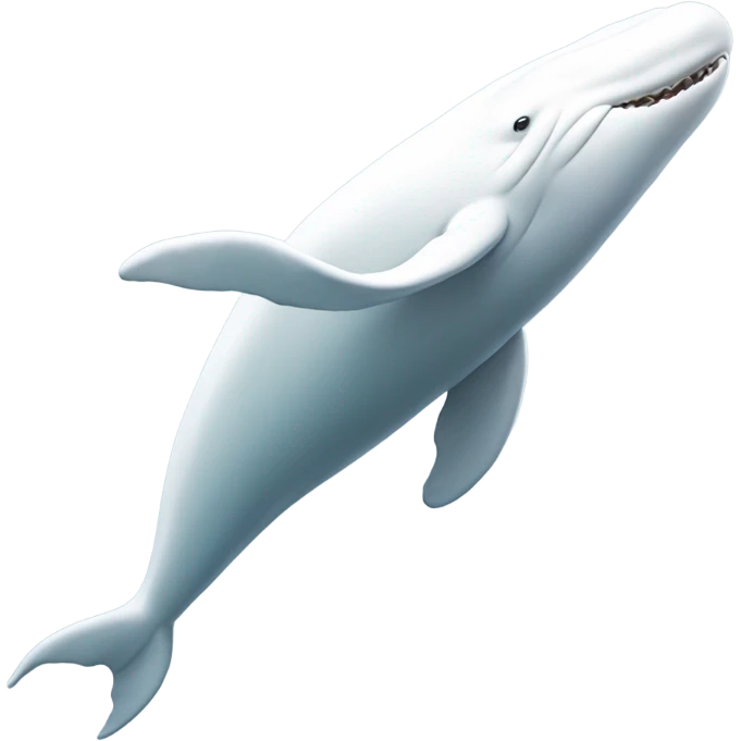 white whale , underside emoji