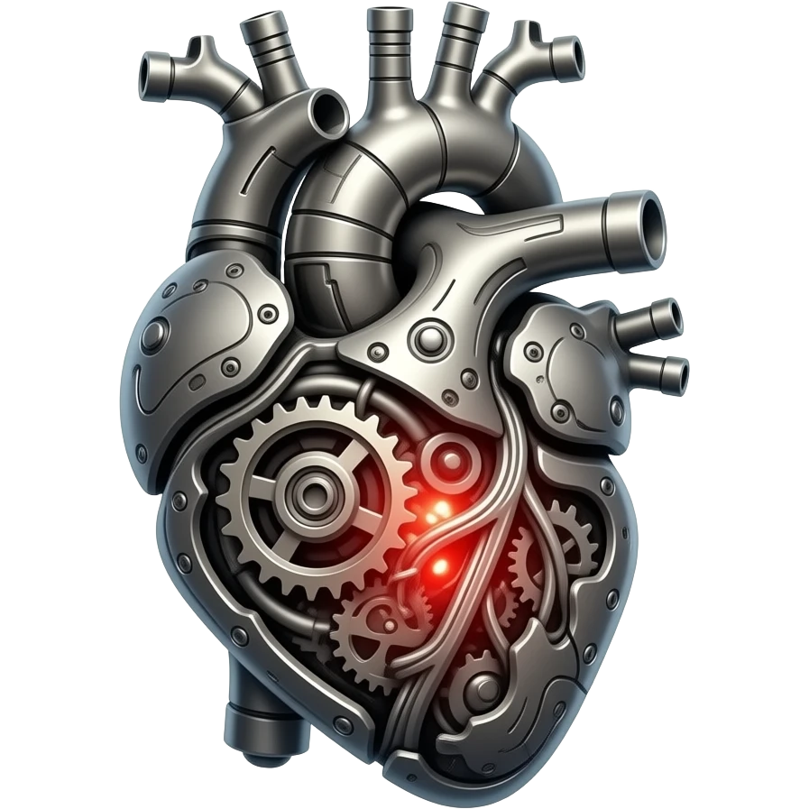 mechanical heart emoji