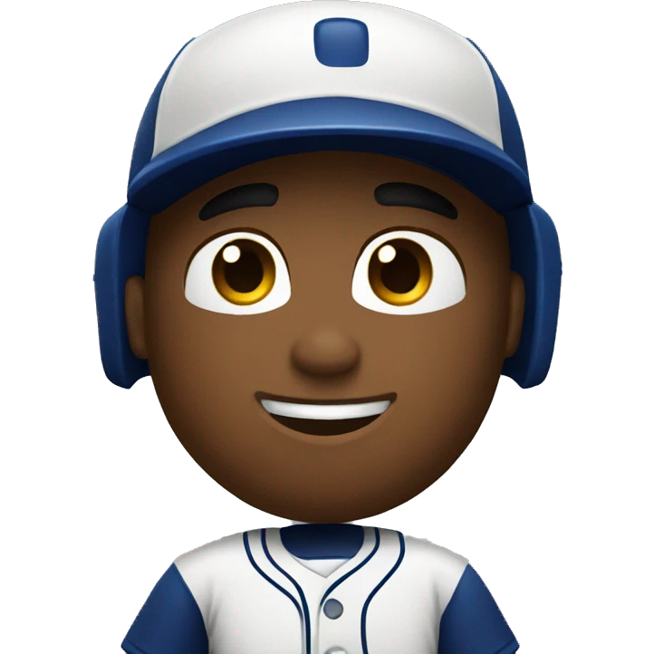 Baseball player emoji