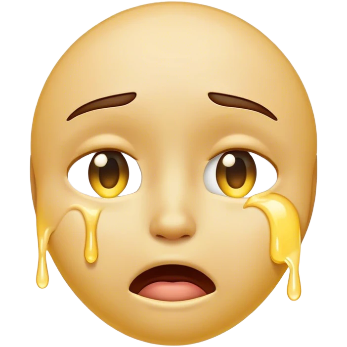 Emoji shedding tears emoji