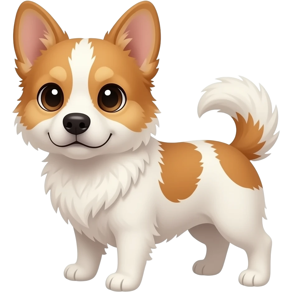 Era el osico del perro que hiciste hoy quería que sea del mismo color que el pelaje del cuerpo emoji