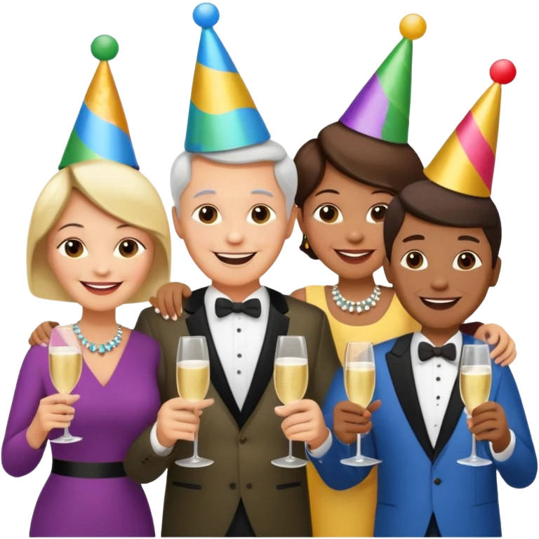 a meetup of middle aged adults emoji