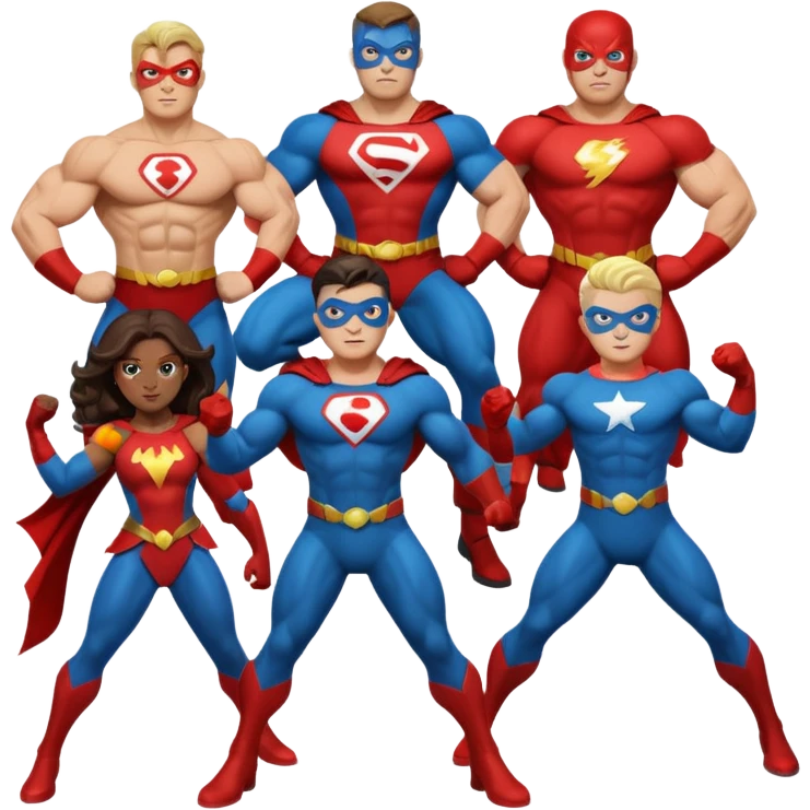 Superheroes emoji