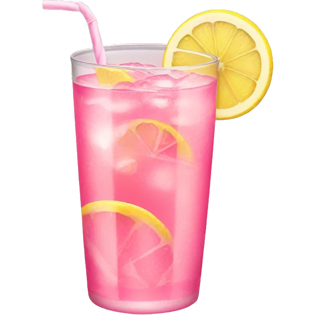 pink lemonade emoji