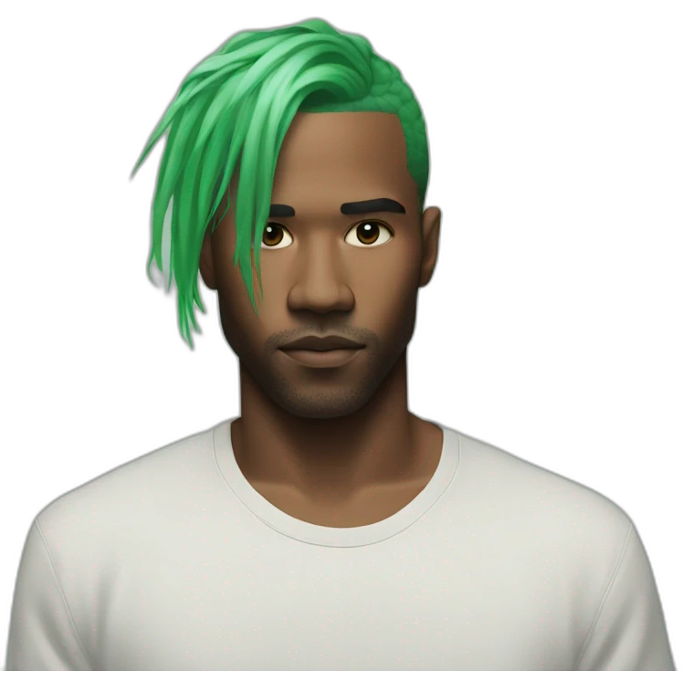 frank-ocean-green-hair emoji