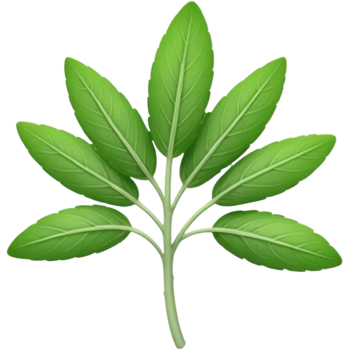 sage herb emoji