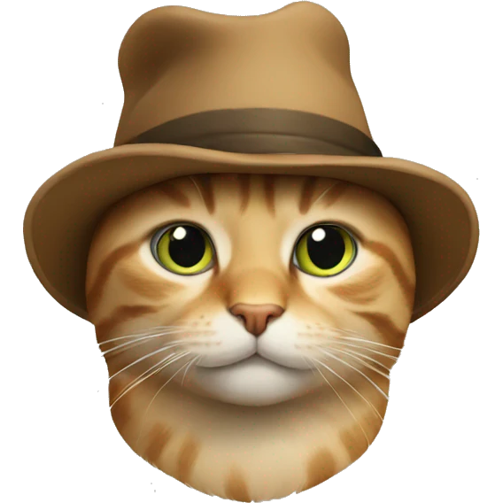 cat with a hat emoji