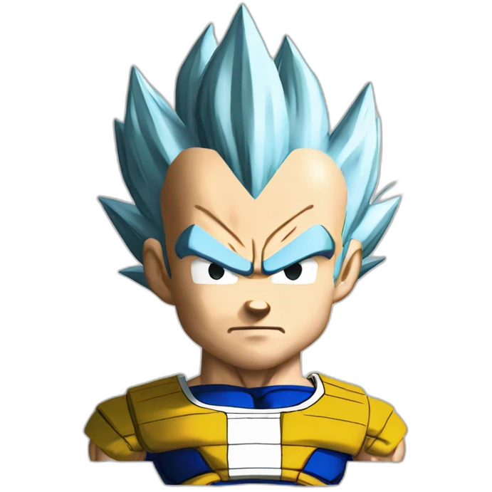 Vegeta de dragon ball z  emoji