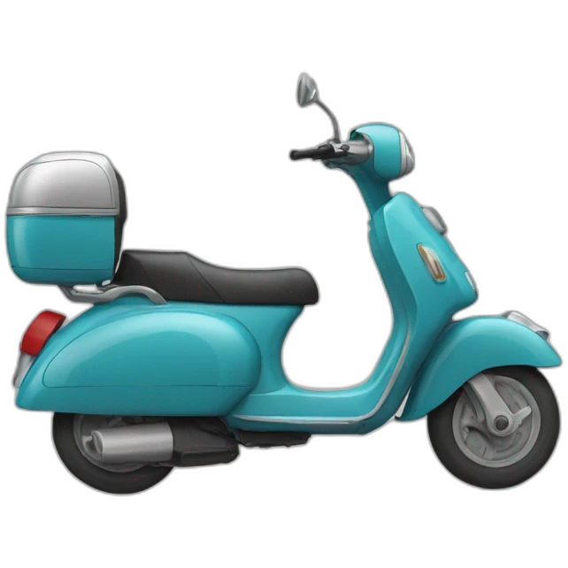Picachut sur un scooter emoji