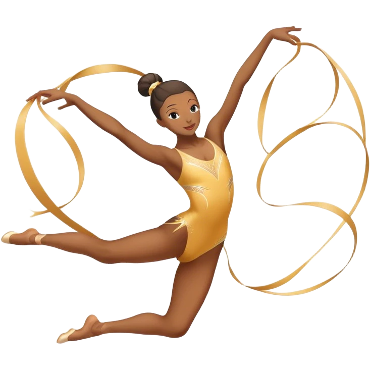 Gimnasia ritmica emoji