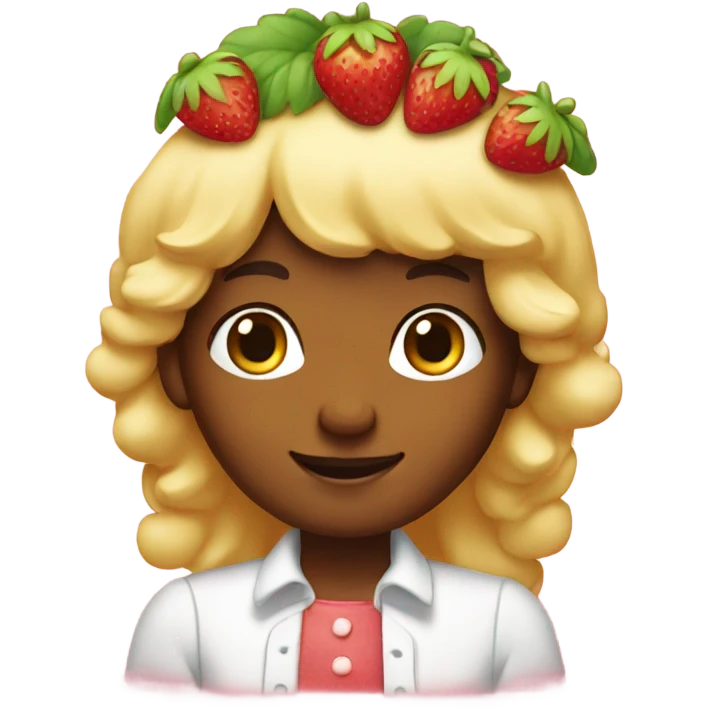 Strawberry shortcake  emoji