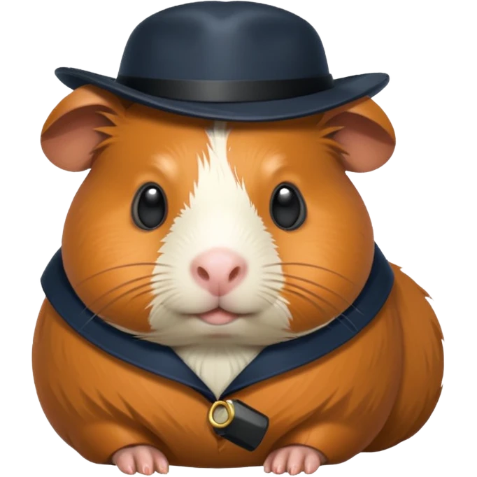 detective guinea pig emoji
