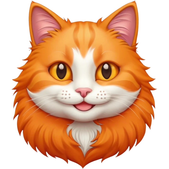 Smiling cat  emoji