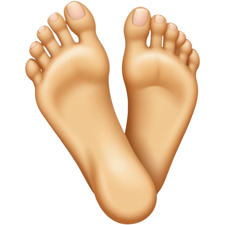 human foot emoji