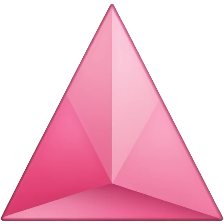 pink triangle emoji