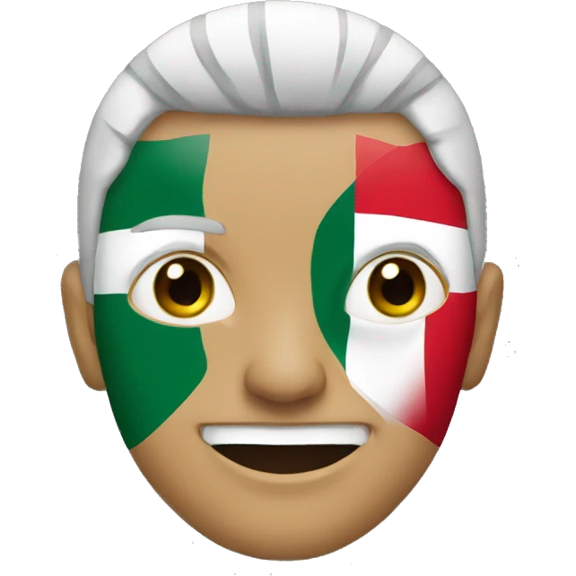 Mexican with a mexico flag emoji