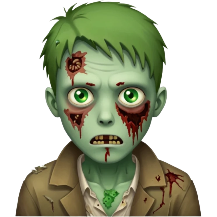 guy zombie emoji