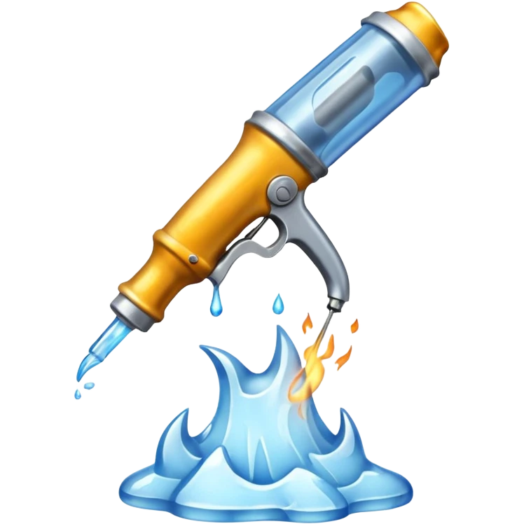 Sculptor blowtorch,Ice. emoji