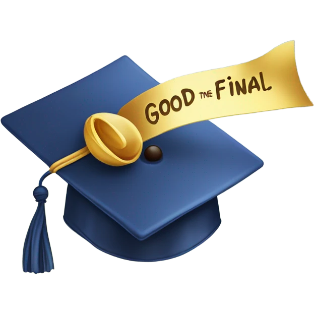 Good luck on the final  emoji