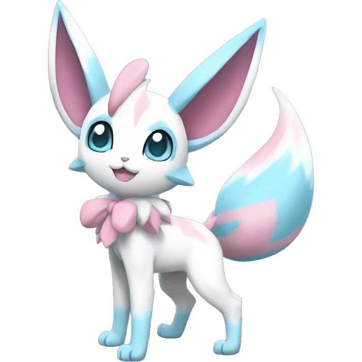 Sylveon-Glaceon full body emoji