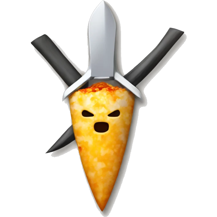 kunai with paella. emoji