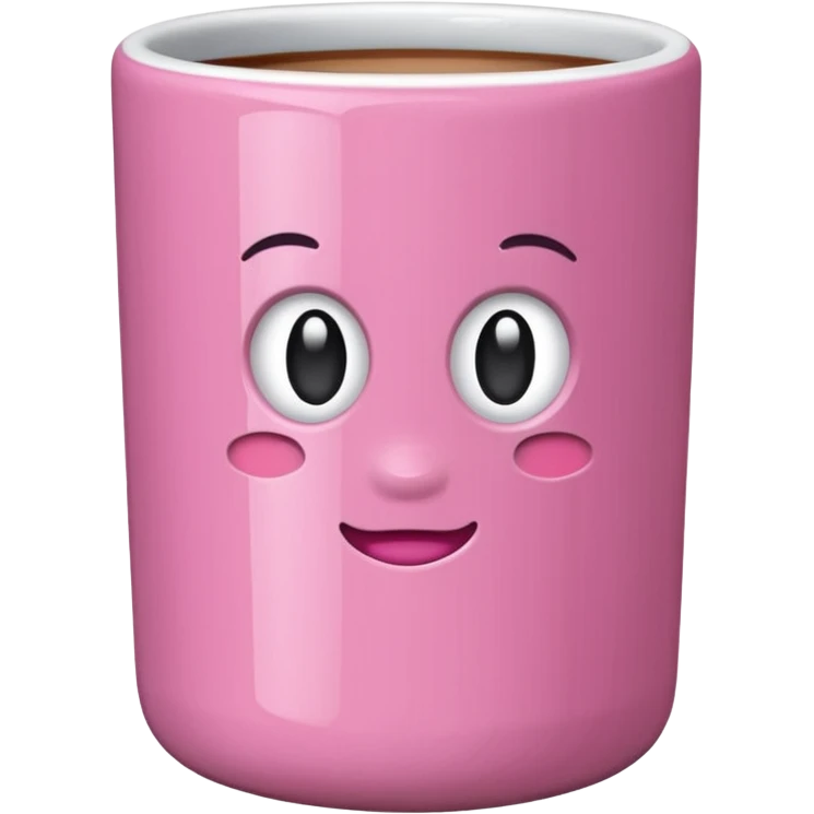 Pink tumbler emoji