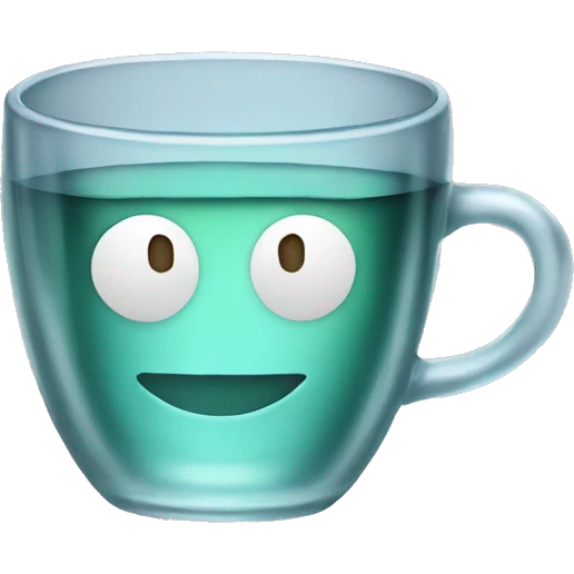 glass tea cup emoji