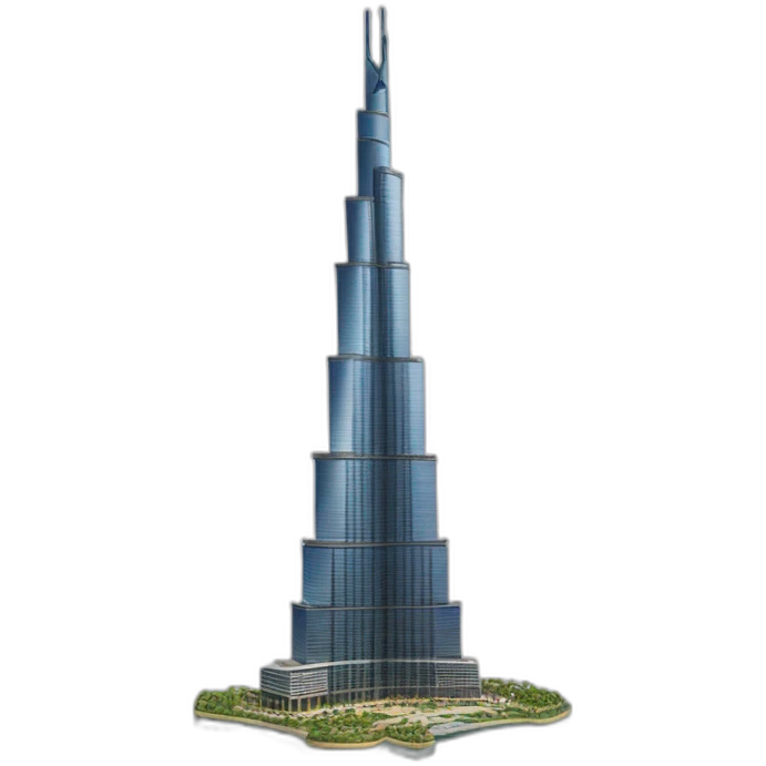 burj khalifa emoji