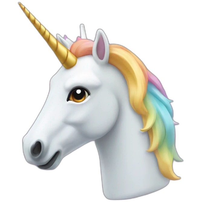 unicorn head Keppel emoji