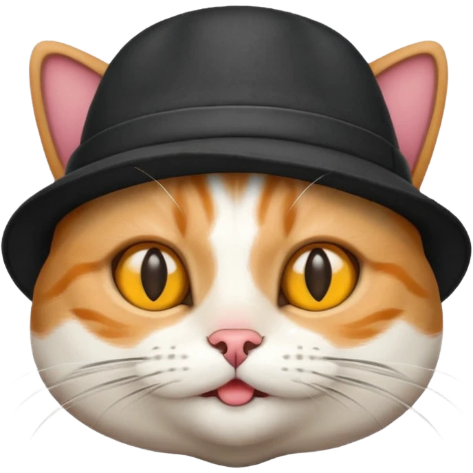 Cat in a hat emoji