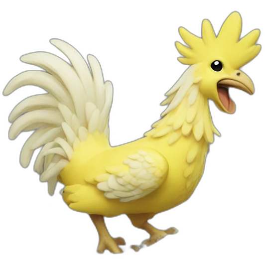 Chocobo wave emoji