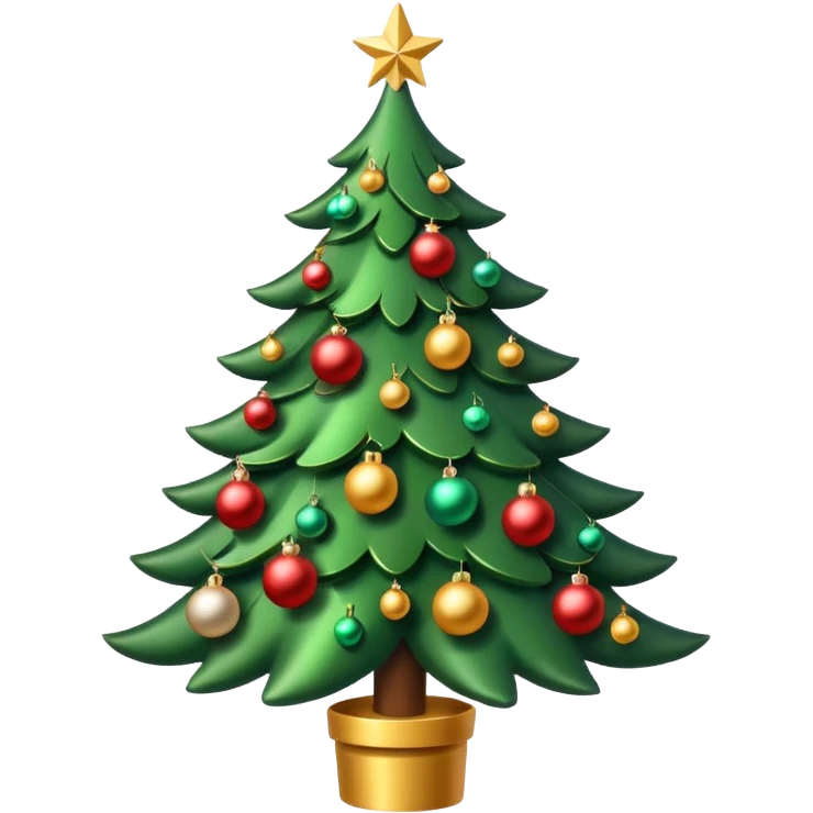 Christmas tree emoji