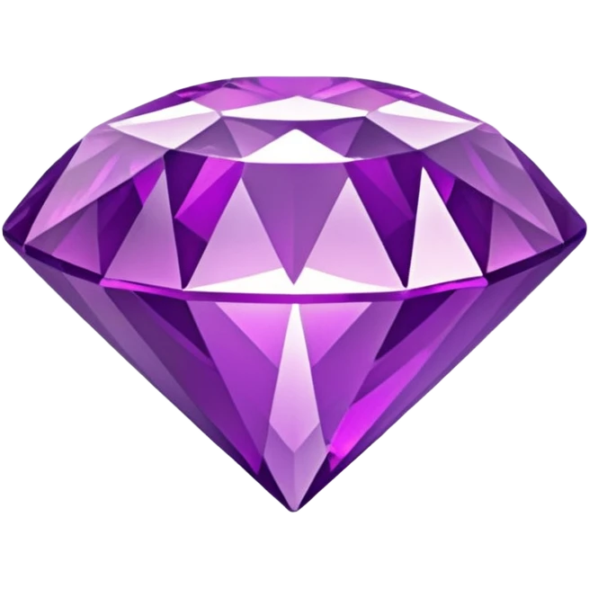 diamond purple  emoji